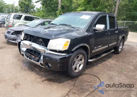 2005 Nissan Titan Se z USA, uszkodzony, nr VIN 1N6BA07A95N543617